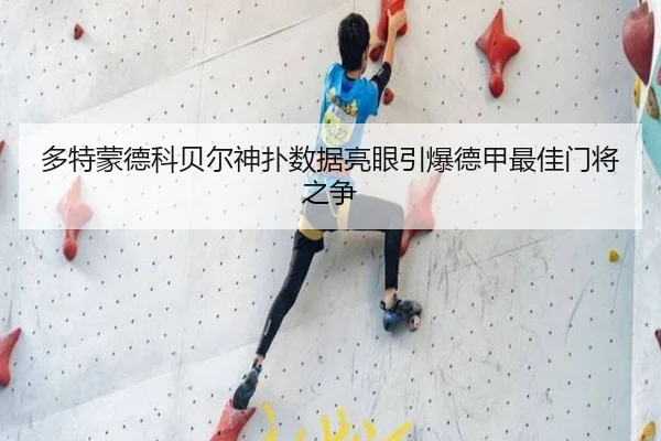 多特蒙德科贝尔神扑数据亮眼引爆德甲最佳门将之争（leyu）